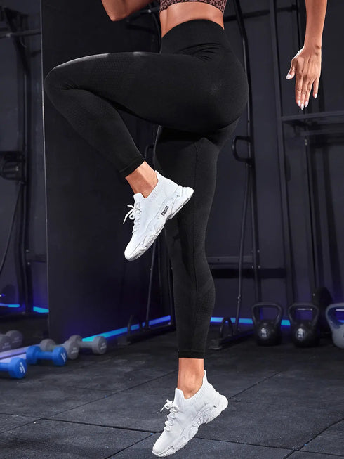 'Zelie' Tummy Control Active Leggings - Celes Fashion